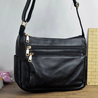 Women Genuine Leather Shoulder Bag Messenger Bag Women Travel Handbag Bags
