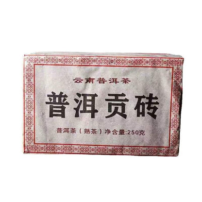 Boiled Pu-Erh Tea Menghai Pu'er Tea 250g Yunnan Mifer Pu-Erh Tea Brick Organic-
