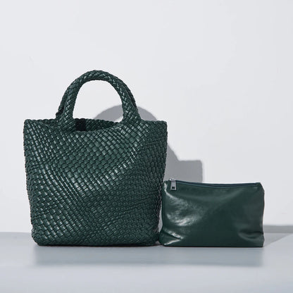 Bag Tote Shoulder Large Bag Woven Dumpling Bag United States Large Package