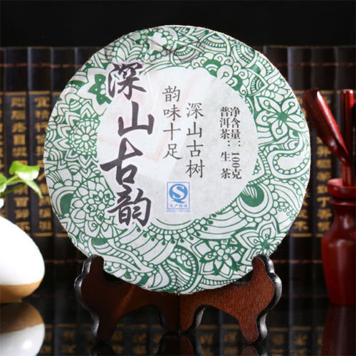 100g Cha Puer Tea Cake Organic Health Care Yunnan Chinese Good Sheng Puerh Tea