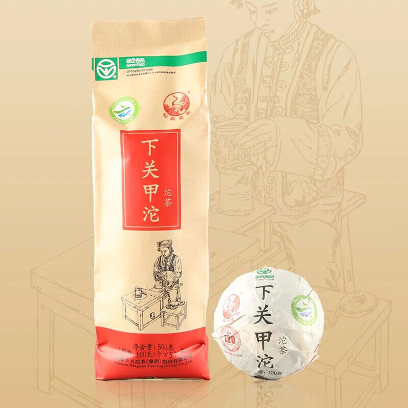 JiaJi TuoCha * 2022 Yunnan Xiaguan Raw Pu'er Tea JIA Tuo Cha Puer Tea 500g