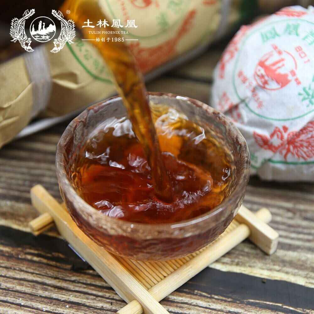 Tulin Fenghuang 2010 Yunnan Puer Tea Phoenix Puer Ripe Tuo Cha 801 Tuocha 100g
