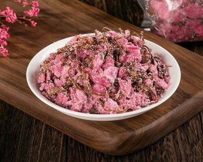 Japanese Salted Sakura Cha Pink Cherry Blossoms Traditional Preserved Flower Tea