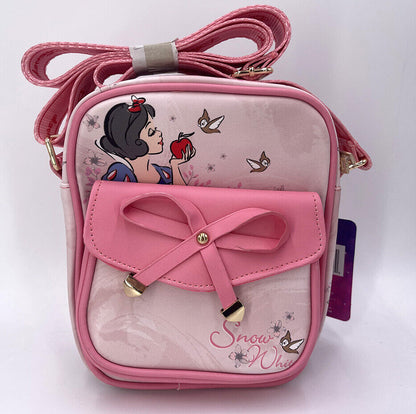 Disney Rare Pink TV Movie 8.5" Lady Purse Princess Crossbody Bag Snow White