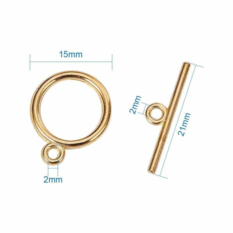 20Sets/Lot Tibetan Style Bracelet Toggle Tbars Clasps Jewelry Making Accessories