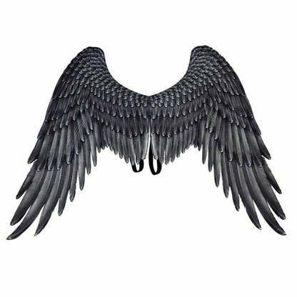 Halloween Big Wings Angel Devil Cosplay Accessories Large Black 68*54CM Costume