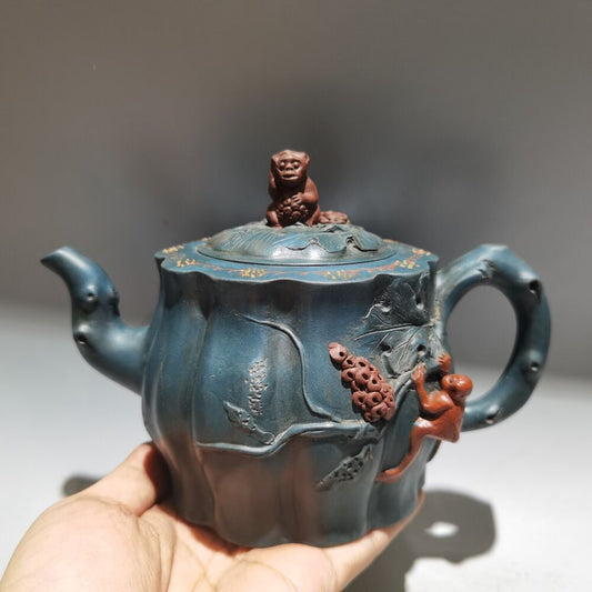 vintage chinese yixing purple clay teapot zisha ceremony fashion gift teaware