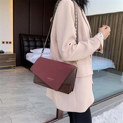 Handheld Frosted Bag Women Shoulder Slung Fashion Small Square Bag