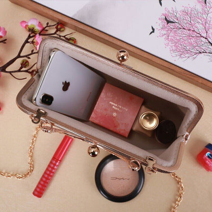 Women's Handbags Shell Lock Chain Women Shoulder Crossbody Bag Tassel Bags