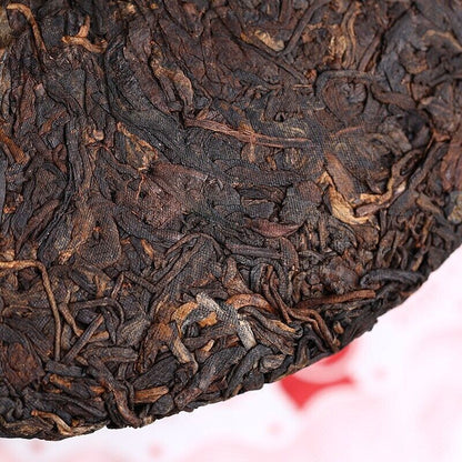 357g,2020 Jiao Yang Haiwan Old Comrade Blazing Sun Ripe Pu erh Shu Puer er Tea