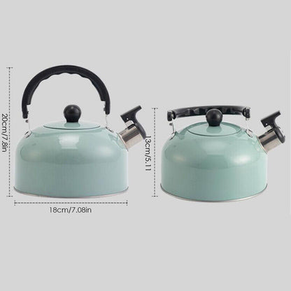 3L Kettle Teapot Water Lasting Luster Stovetop Coffee for Gas/induction Cooker