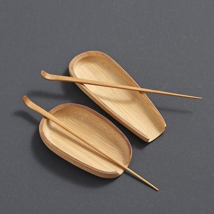 Natural Bamboo Tea Spoon Tea Needle Tea Ceremony Set|Bamboo Tea Accessories