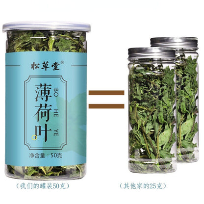 Mint Leaf Tea Healthy Herbal Tea Dried Mint Leaves Natural 50g-