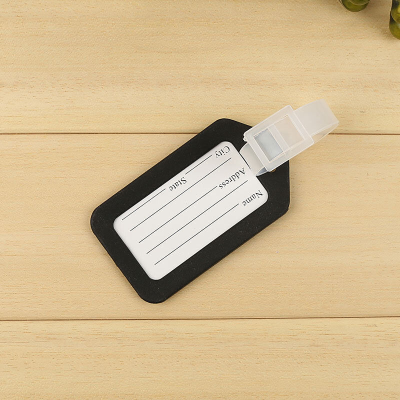 Luggage Tag Plastic Baggage Tags Women Men Boarding Shipping Suitcase ID Address