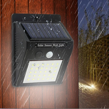 Lampara Solar Luces Solares De Seguridad Para Exteriores Luz 20 LED De Pared US