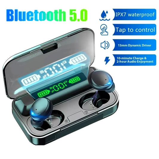 Auriculares Inalambricos Bluetooth 5.0 Audifonos impermeables para Telefonos Cel