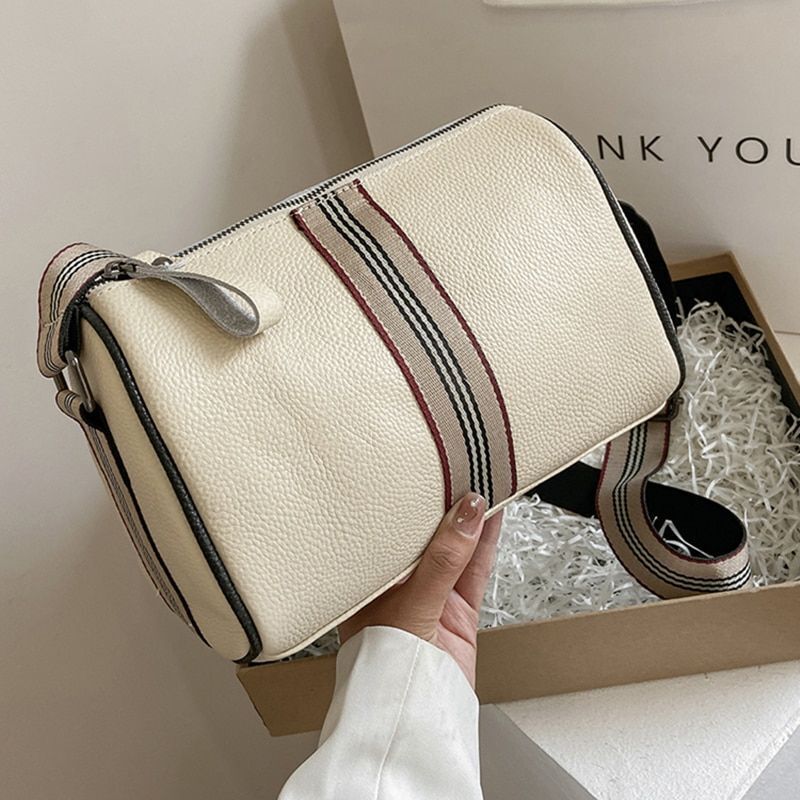 High Quality Leather Bag Women Handbags Shoulder Messenger Bag Fashion Polyester