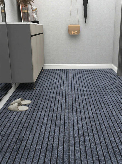 Floor Mat Polyester Anti Slip Kitchen Carpet Full Coverage Oil Absorbent Doormat