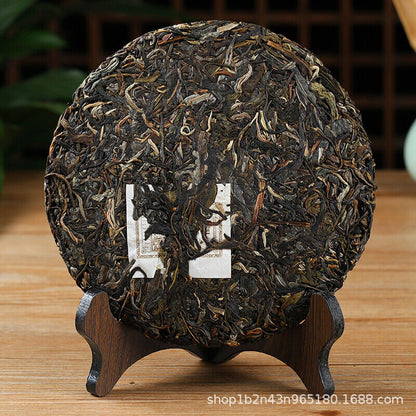 Yunnan Pu'er Tea He Kai Ancient Raw Tea 357g Cake Tea Ancient Tree Spring Tea