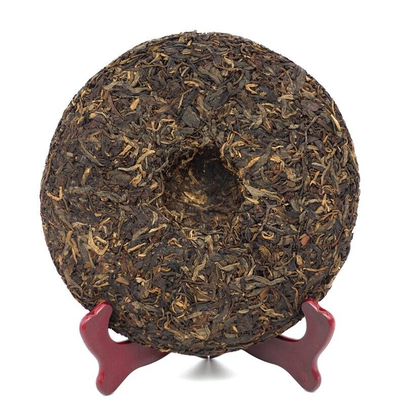 MengKu Hao Rongshi Yunnan Mengku Qizi Tea Biscuit Green Cake Puer 400g