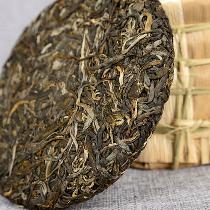 200g Pu'er Seven Seed Cake Tea High Pole Raw Tea Cake Early Spring Tea