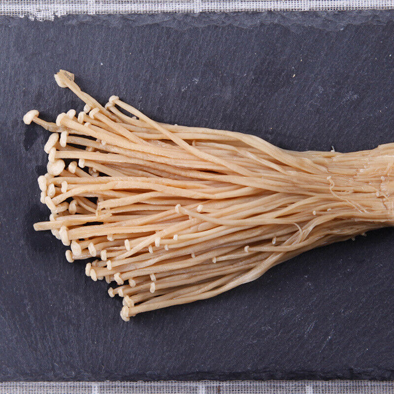 50g-500g Dried Enokitake Enoki Chinese Mushroom Flammulina Velutipes Jin ZhenGu