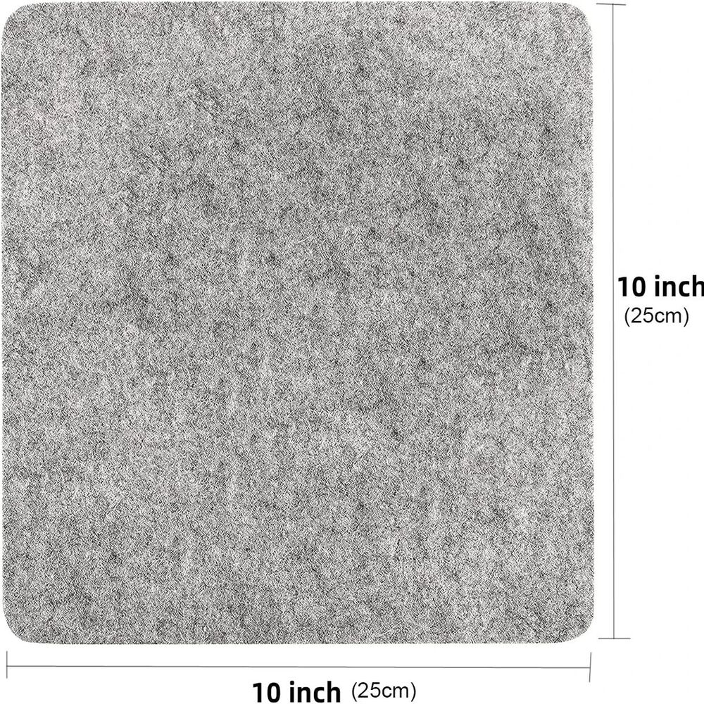 Quilting Pressing Mats Wool Heat Resistant Felted Ironing Pads Table Top 10x10cm