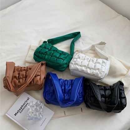 Women's Bag Versatile Western Style Shoulder Bag PU Leather Handbags