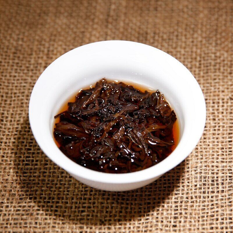 2013 Ji Shun Hao Ma Bang Tribute Tea Puerh Tea Cake Ripe 357g Puer Cooked Black