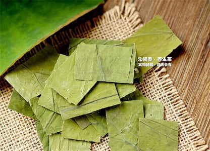 Organic Green Tea Health Chinese Herbal Tea Ecology Lotus Leaf Tea 30g