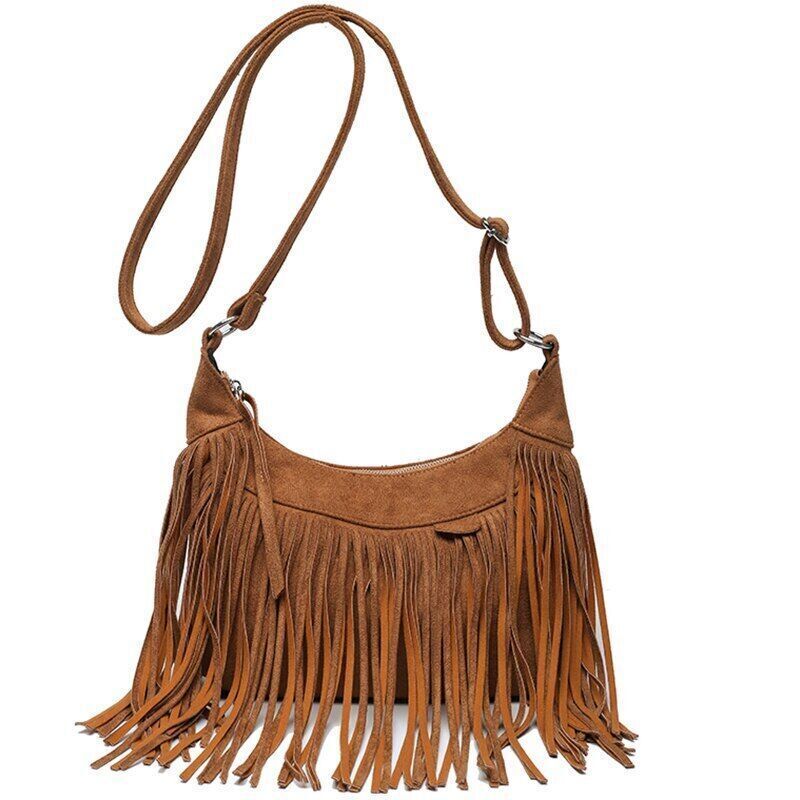Tassel Bucket Bag Small Crossbody Bags for Women Party Bags Handbags