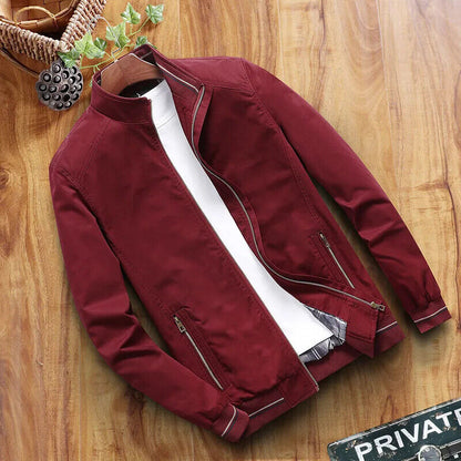 Spring Autumn Men's Bomber Jacket Men's Outerwear WindbreakerJacket Men's Jacket