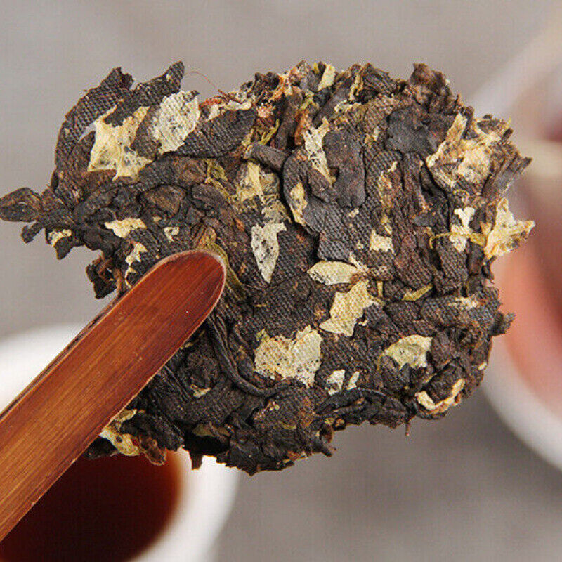 Weight Loss Health 100g*5 Pu-erh Tea Jasmine Tea Cake Pu-erh Ripper Tea-
