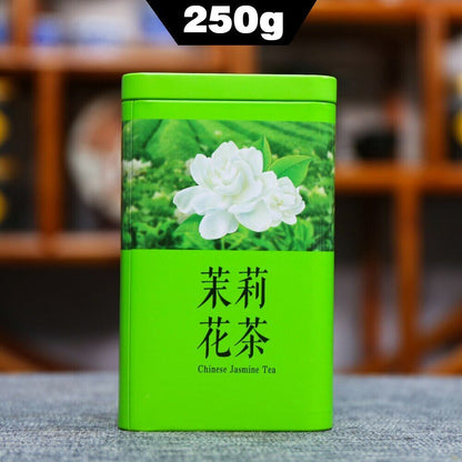 250g Natural Fresh Green Tea Jasmine Dragon Pearl Jasmine Pearls Can Package