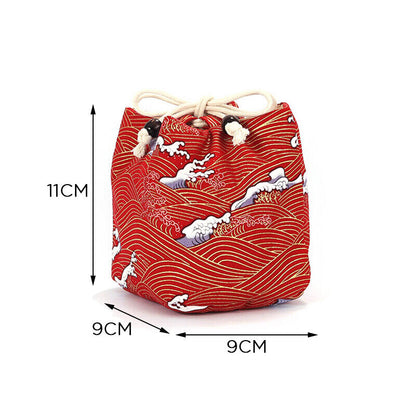 Chinese Tea Teaware Storage Bag Portable Travel Teapot Cup Bag Teacup Cloth Bag