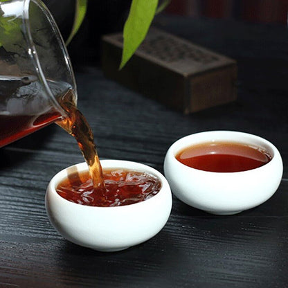 Pu'er tea, 2018, palace collection, 357 grams, boiled