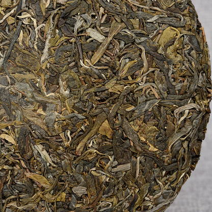 Green Tea Yiwu Scrapers Cake Early Spring Tea Healthy Drink 357g