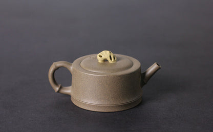 180cc chinese Yixing Handmade Zisha teapot QingDuanClay ZhuJie Gongfu Hu Tea Pot