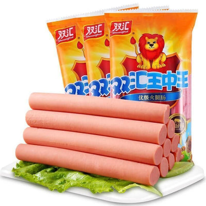 Wangzhongwang Chinese Ham Sausage Food Snacks SHUANGHUI 1~6bags 30g*8 双汇王中王