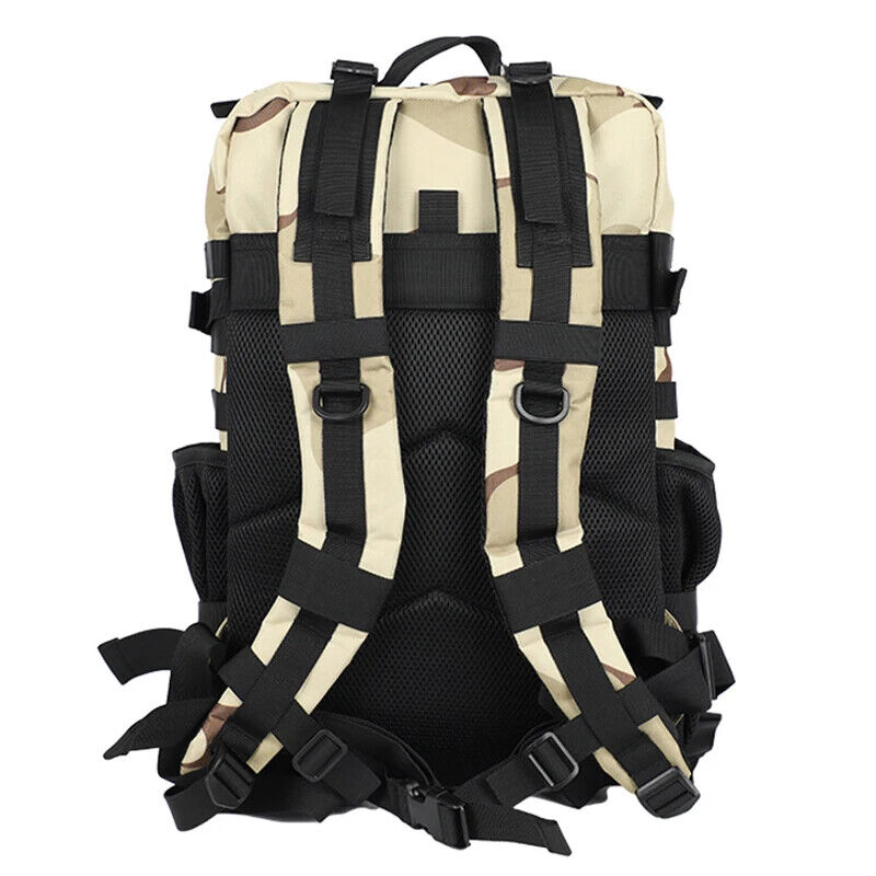 Tactical Backpack Training Gym Bag Hiking Camping Travel Army 3D Trekking