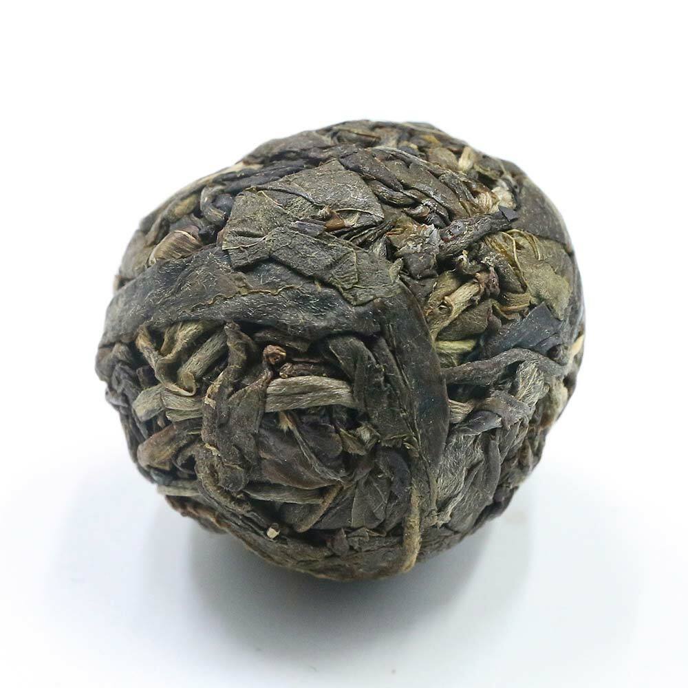 2017 Chinese Sheng Puer Tea Yi Wu Big Tree Dragon Pearl Mini Raw Puer Tuocha 50g