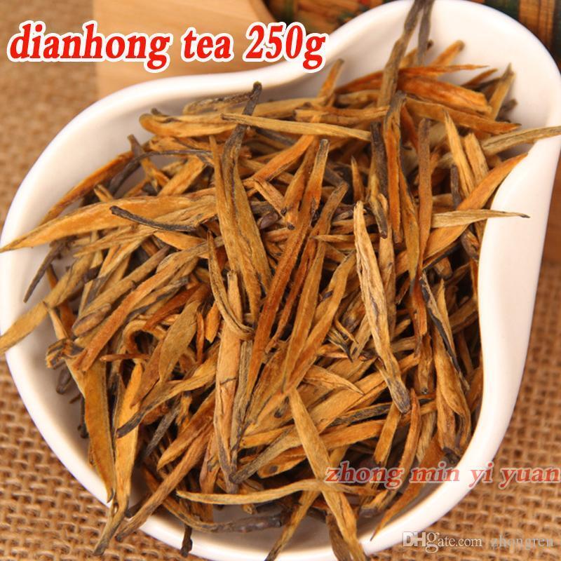 2023 Yunan Fengqing Dianhong Black Tea Small Golden Bud Healthy Organic Tea 250g