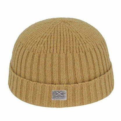 Beanie Hat Short Skullcap Men's Winter Women's Caps Knitted Unisex Casual Solid