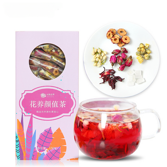 Rose Luoshen Wholesale Flower Tea Chrysanthemum Red Date Sliced Flower Tea