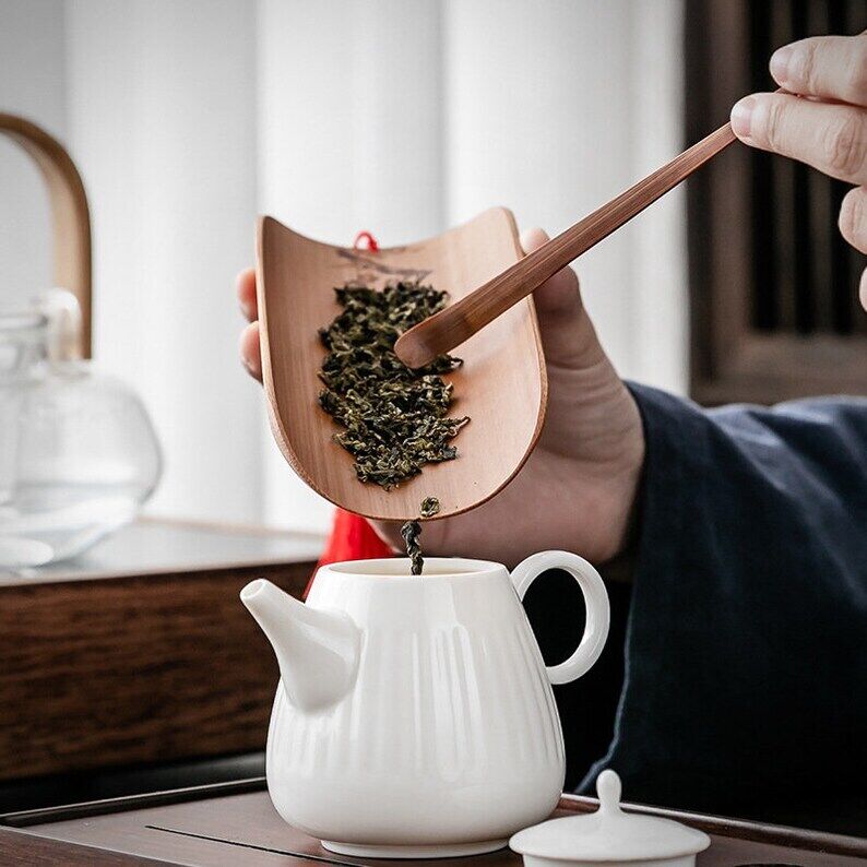 Natural Bamboo Tea Spoon Tea Ceremony Set|Bamboo Tea Accessories
