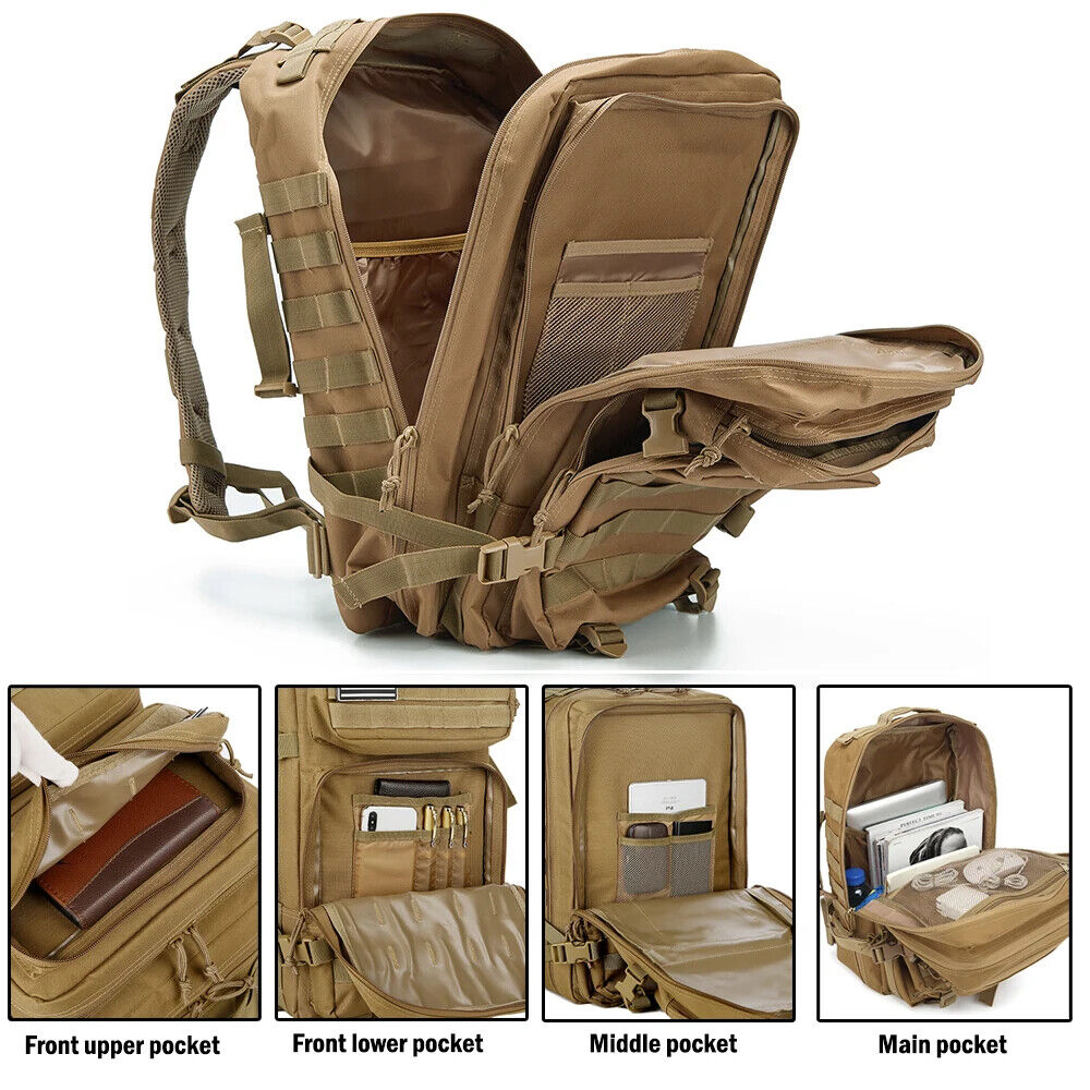 Man Tactical Backpacks Traveling Bags Army Outdoor Pack Pack Hunting Bag