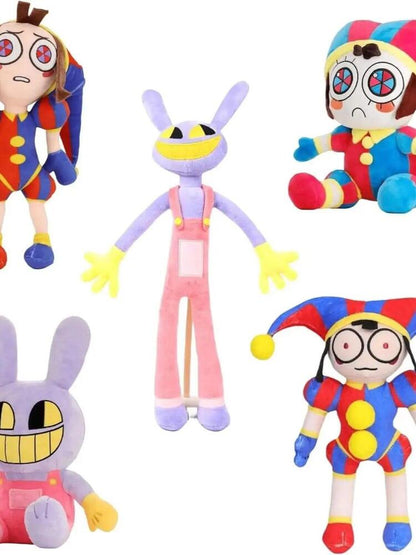 Digital Circus stuffed toys Pomni and Jax Plushies doll Christmas Birthday gift