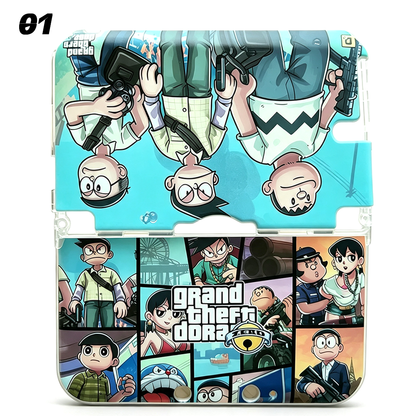 12 Designs Snap on Case Cover Shell For Nintendo Old model 3DS XL/ 3DS LL