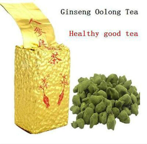 Bio Taiwan Ginseng Oolong Tee 100%Natural Green Food Health Care oolong 250g