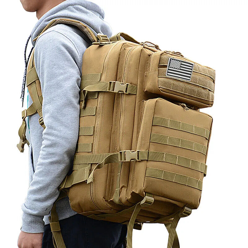 50L 1000D Hunting Bag Backpack Outdoor Rucksacks Tactical Sports Camping Hiking